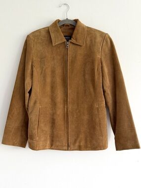 Vintage Bernardo Brown Suede Jacket